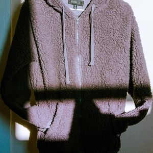 DIKOTOMY Teddy Bear Sweater Hoodie Comfy Fuzzy